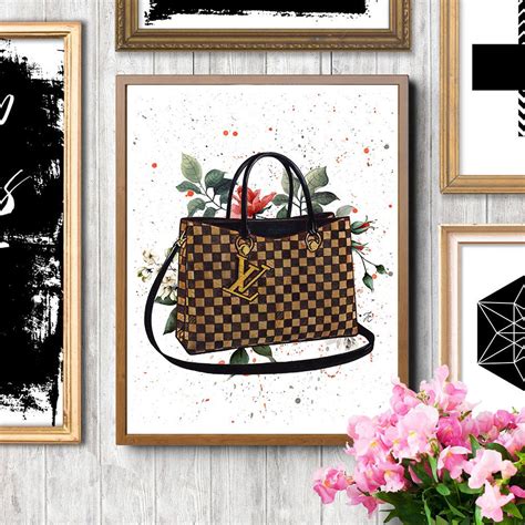 inspired louis vuitton|louis vuitton inspired wall art.